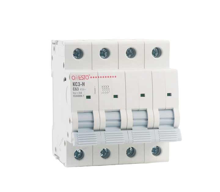 KC3-H 4 pole circuit breaker