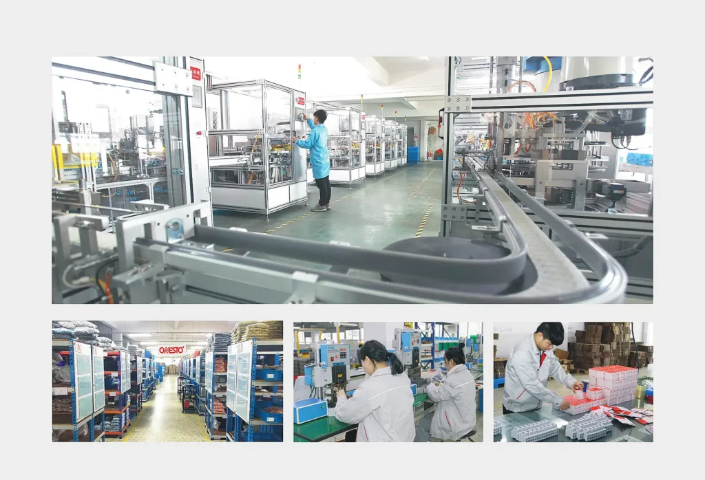 Combination diagram of electrical production equipment