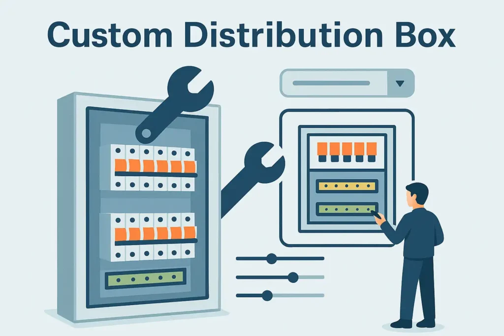 Choose customized distribution box