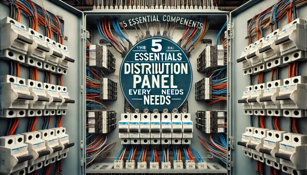 5 basic components required for each distribution board