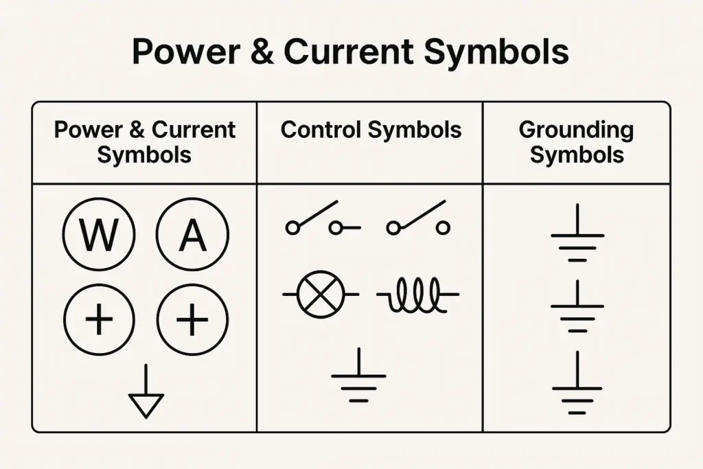Classification of Electrical Symbols