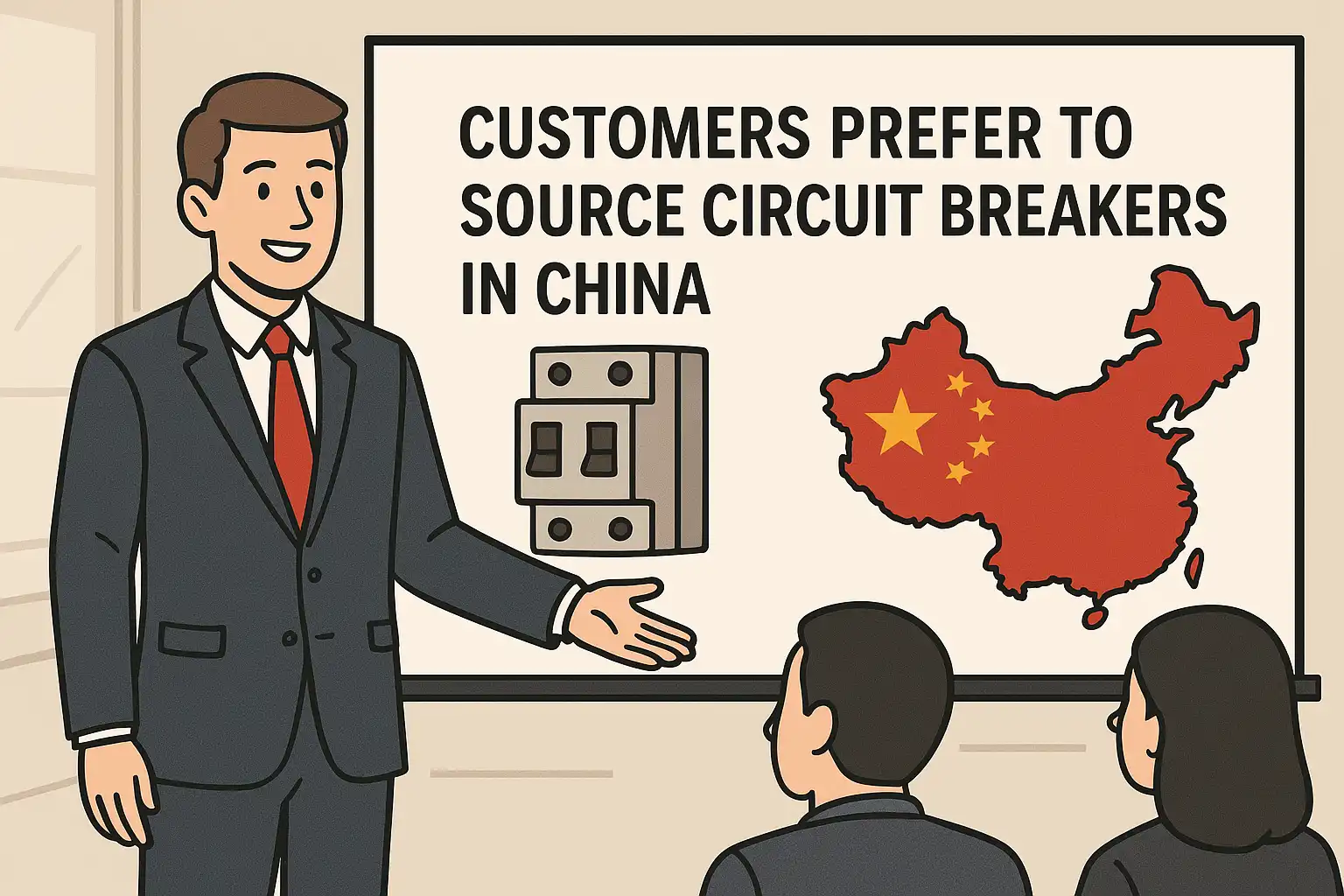 Customers prefer to purchase circuit breakers in China