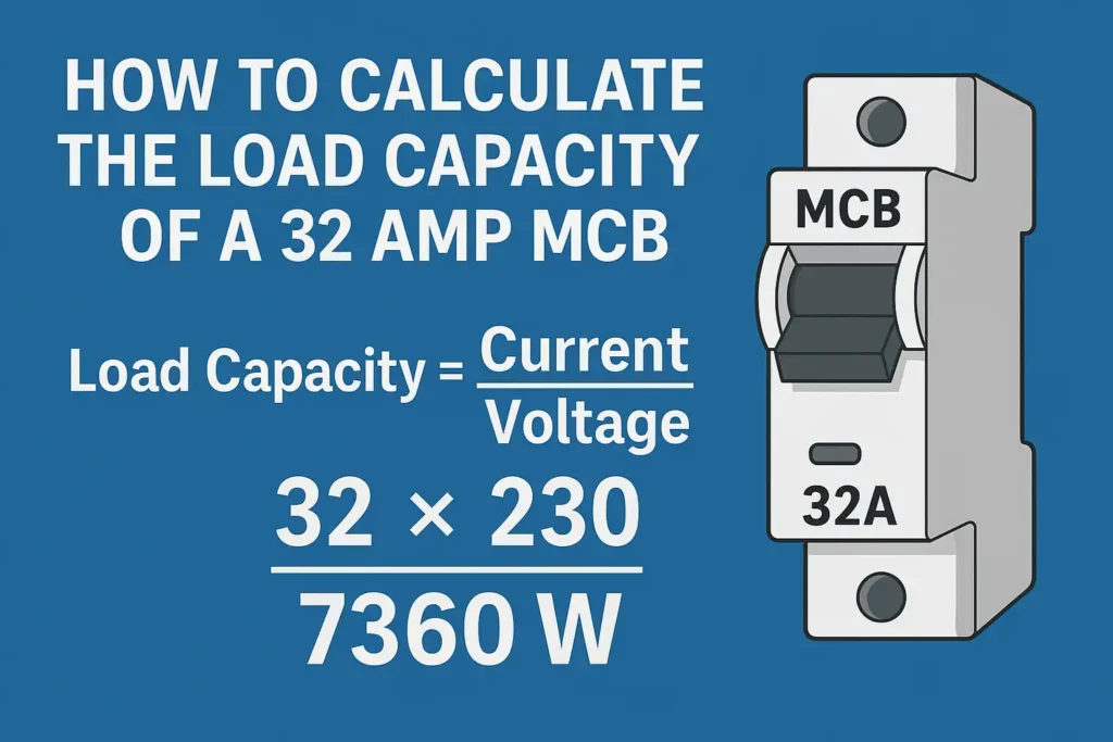How to Calculate the Load Capacity of a 32 Amp MCB
