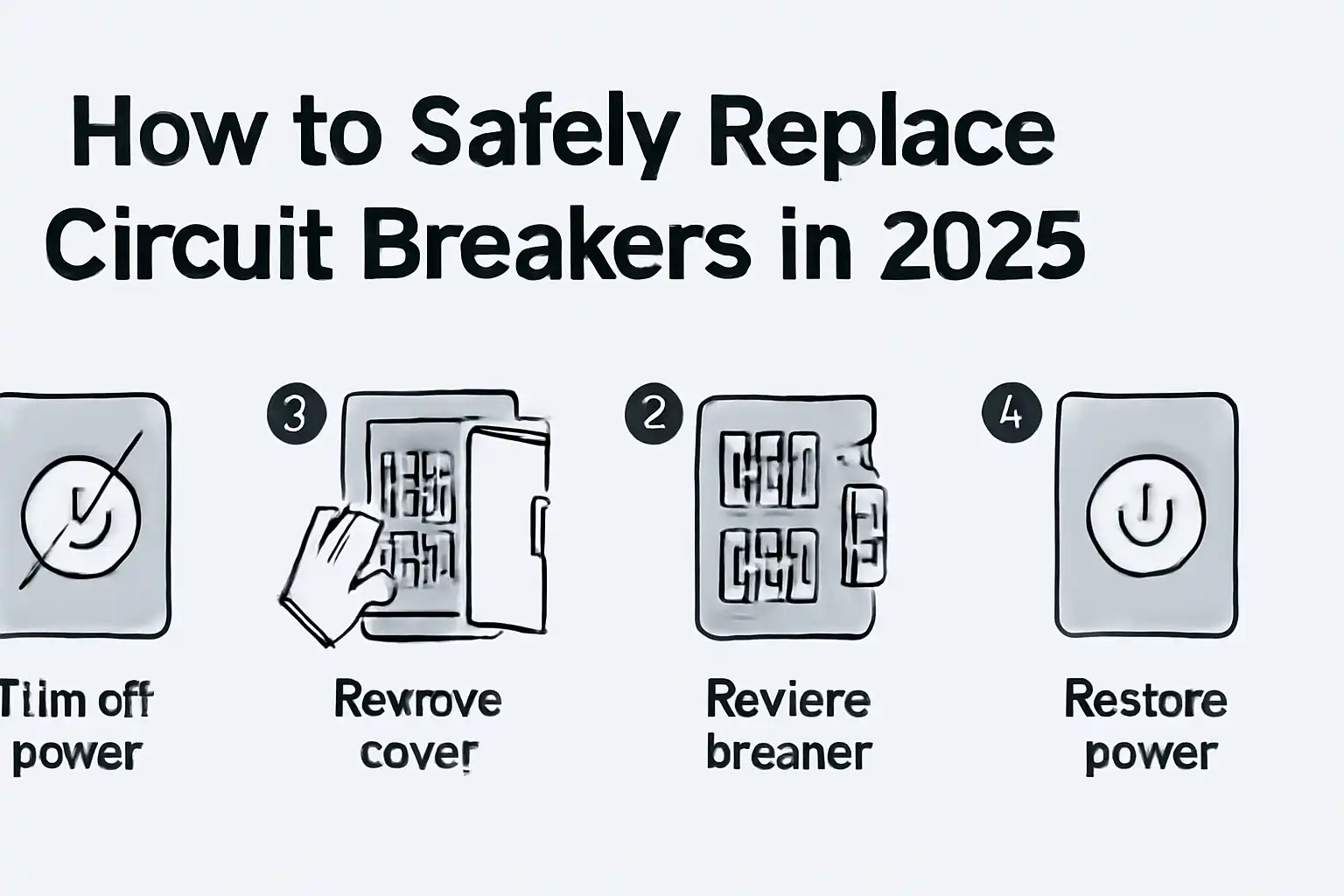 How to safely replace circuit breakers in 2025