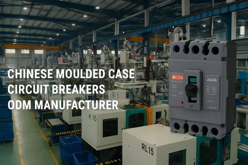ODM manufacturer of molded case circuit breakers in China
