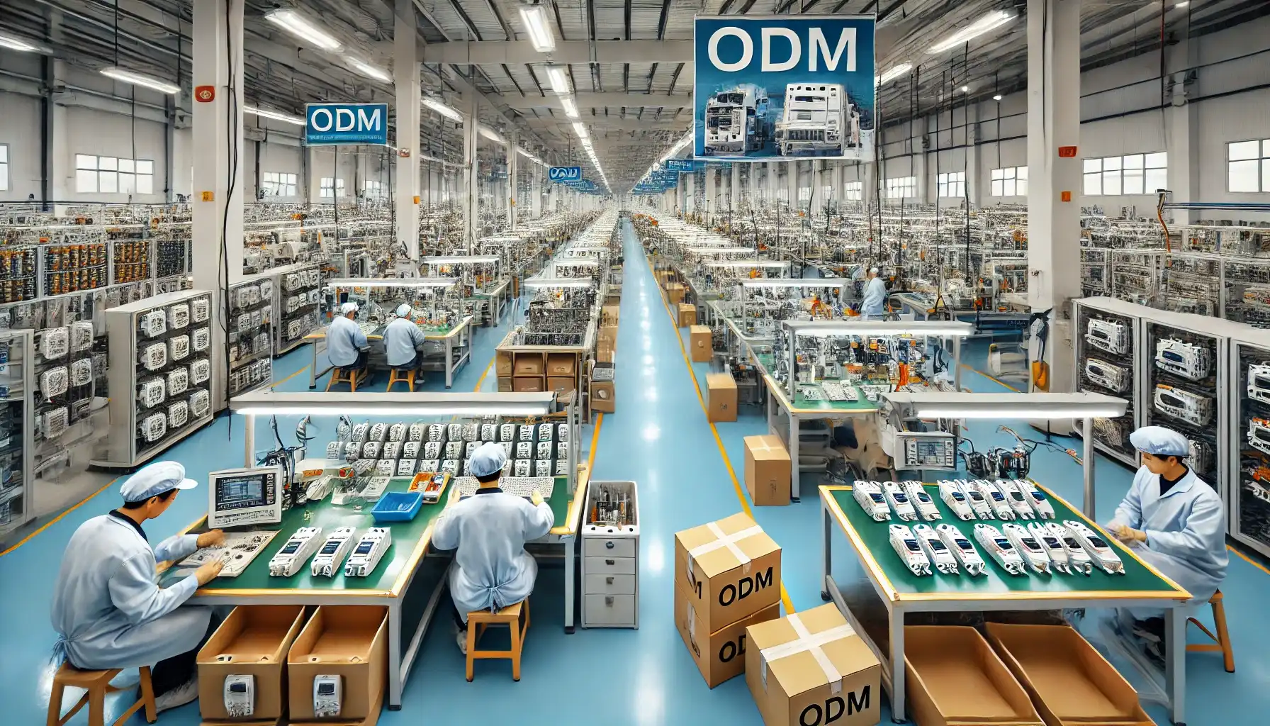 ODM manufacturing and production factory