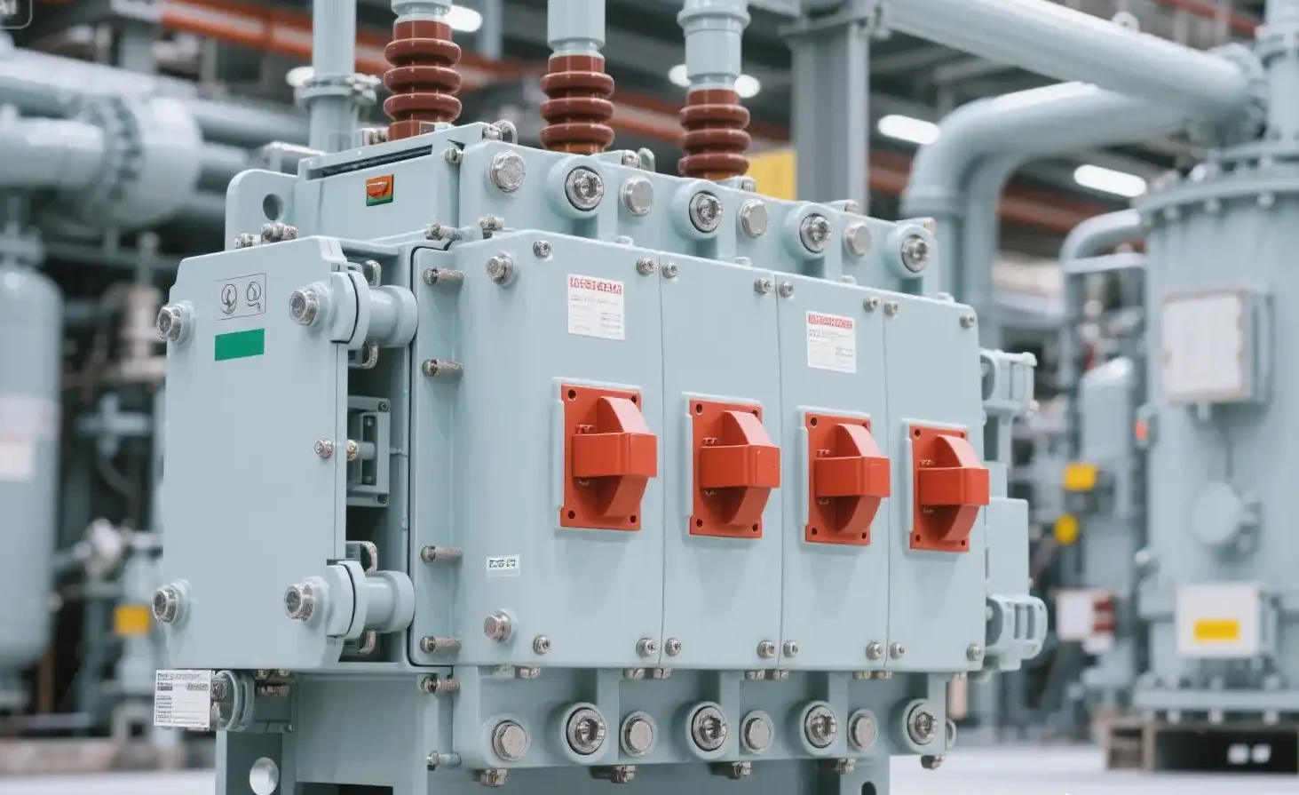 SF6 Circuit Breaker in the Factory