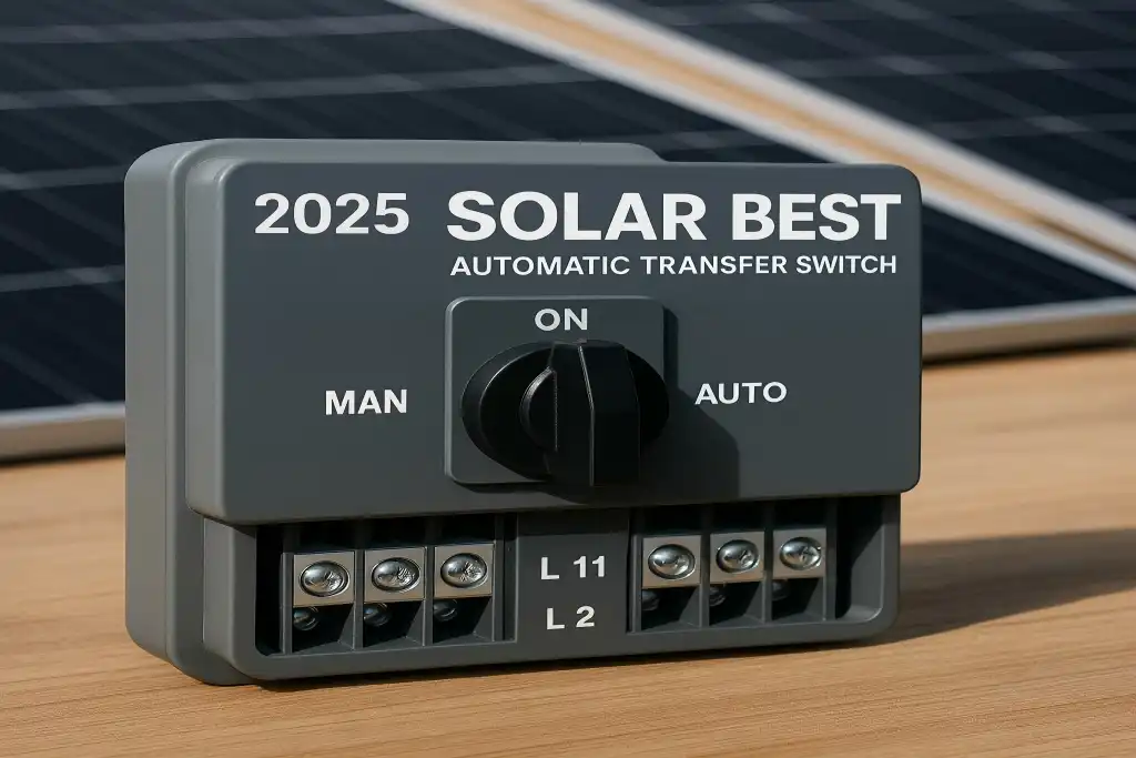 The Best Automatic Transfer Switch for Solar Energy in 2025