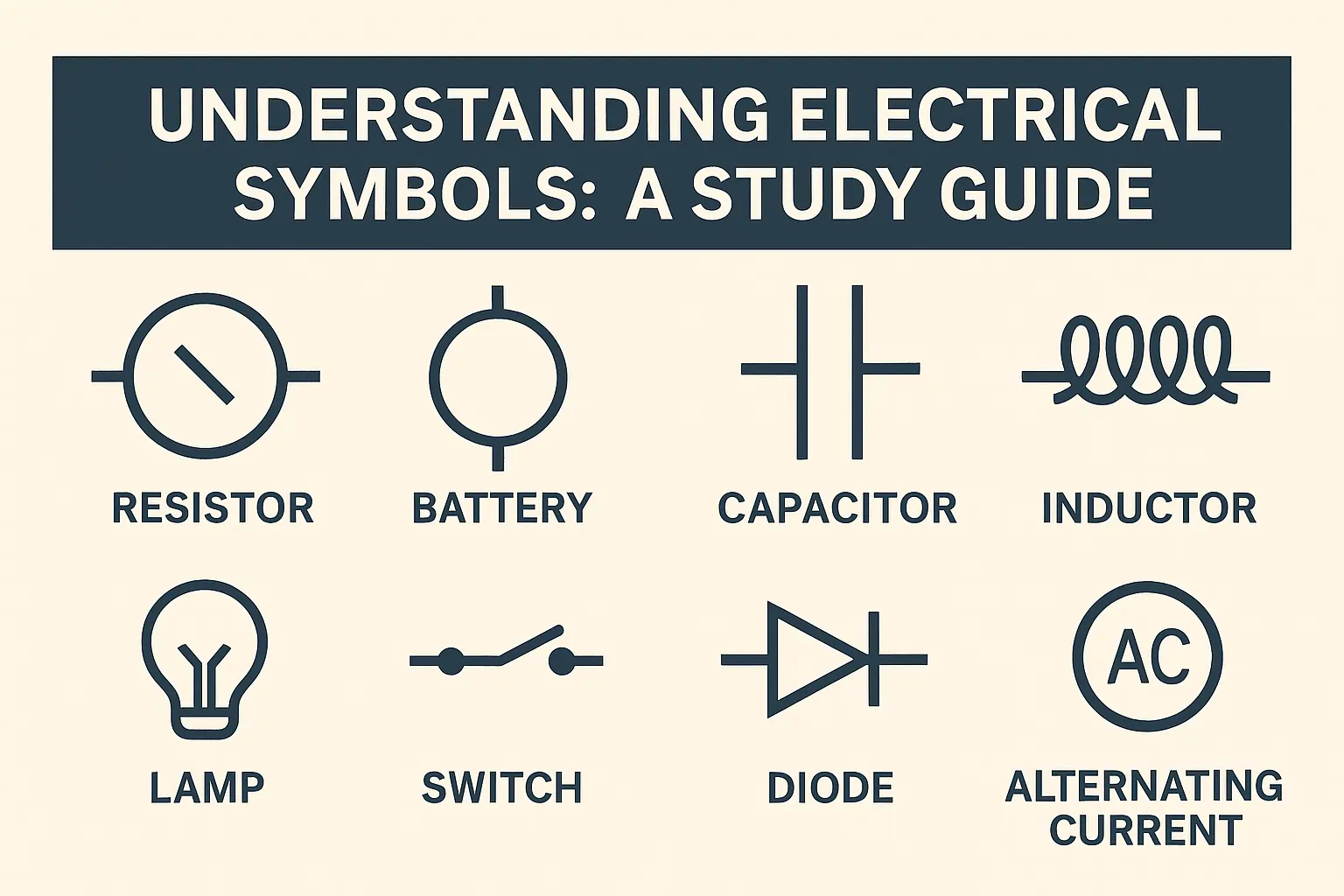 Understanding Electrical Symbols A Study Guide