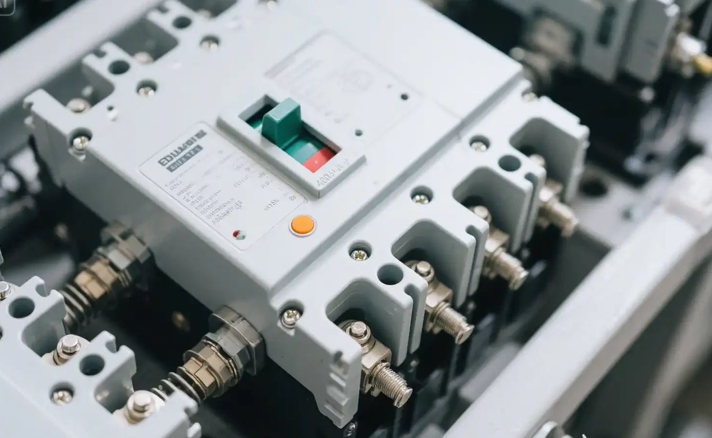 Vacuum circuit breaker in use