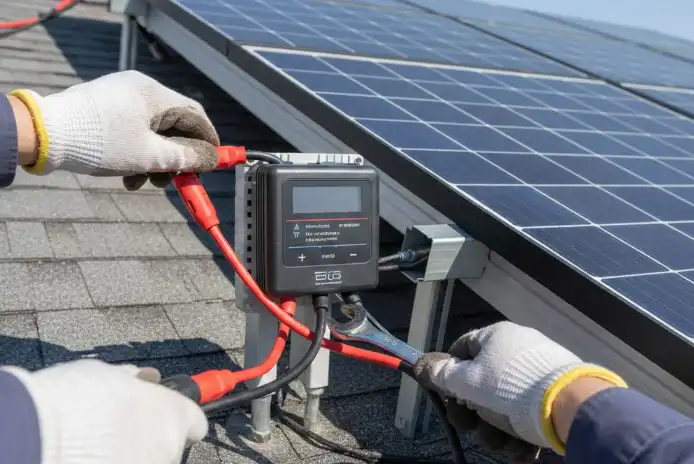 Connect Solar Panels to the Charge Controller