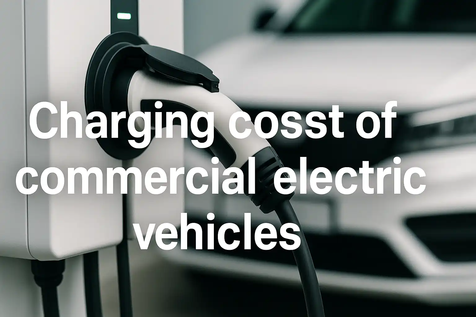 Charging cost of commercial electric vehicles