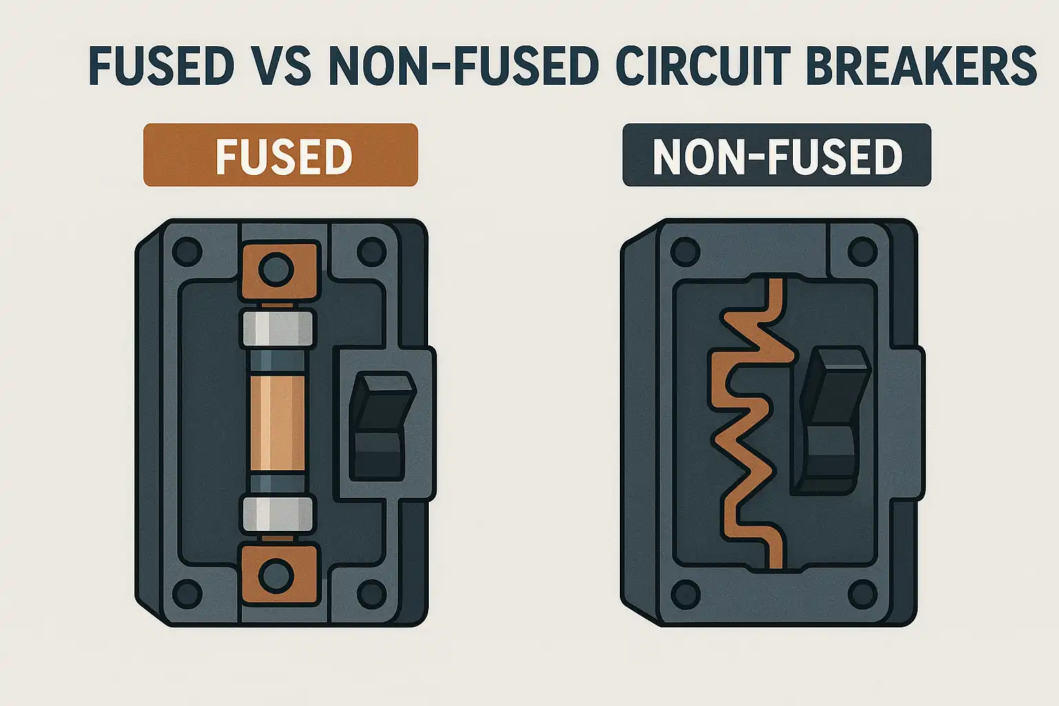 Fused vs Non-Fused Circuit Breakers