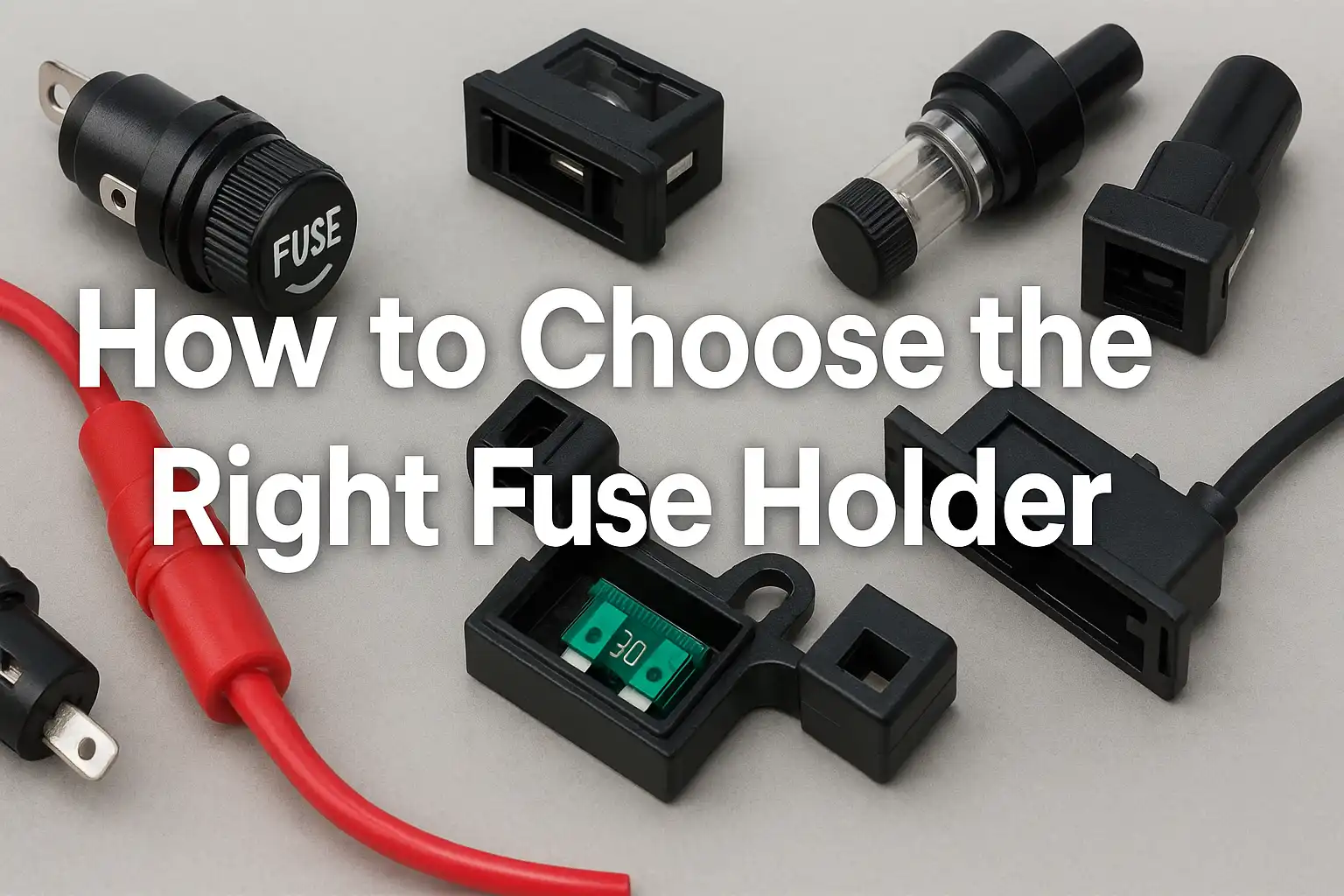 How to Choose the Right Fuse Holder