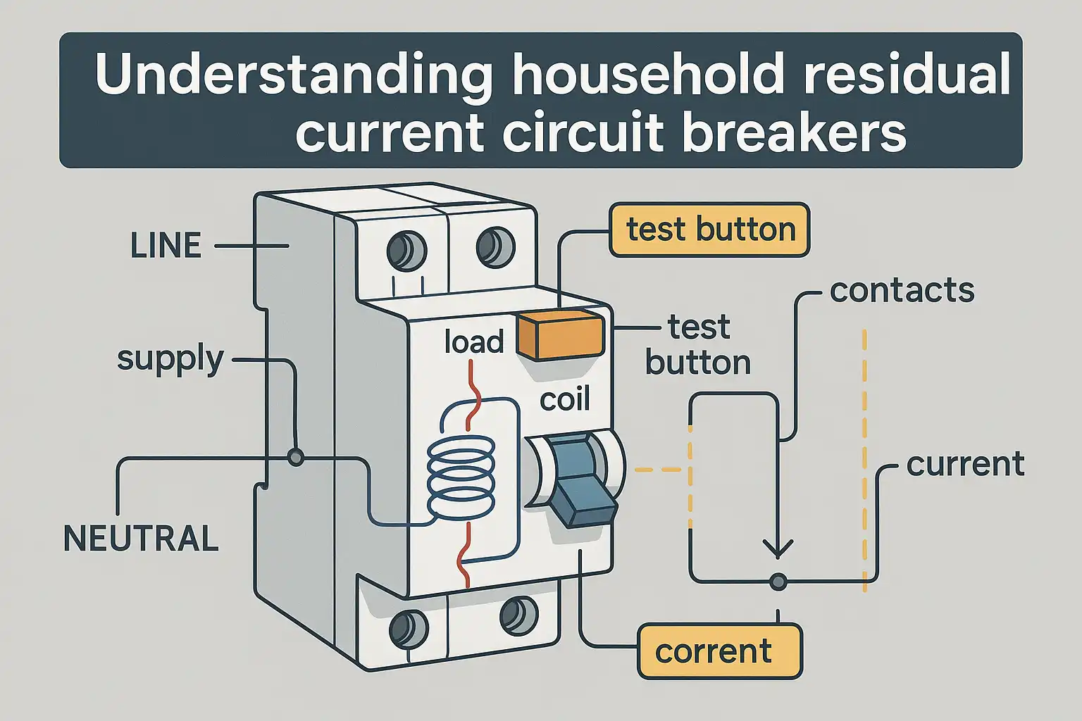 Understanding household residual current circuit breakers