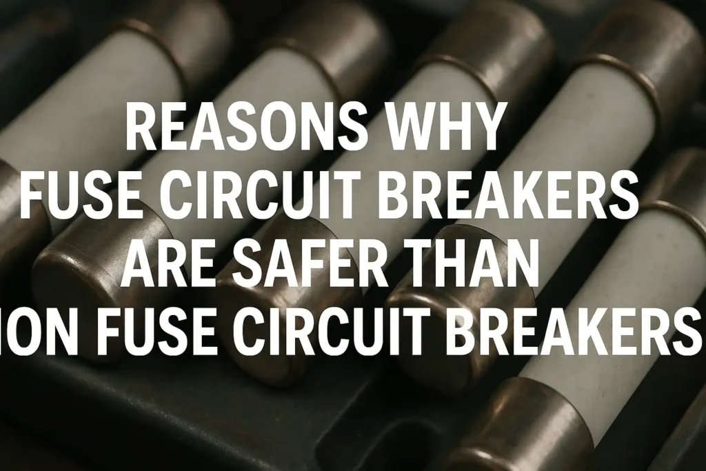 What Makes Fused Circuit Breakers Safer Than Non-Fused Ones