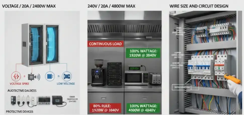 Factors That Affect How Many Watts a Circuit Can Handle