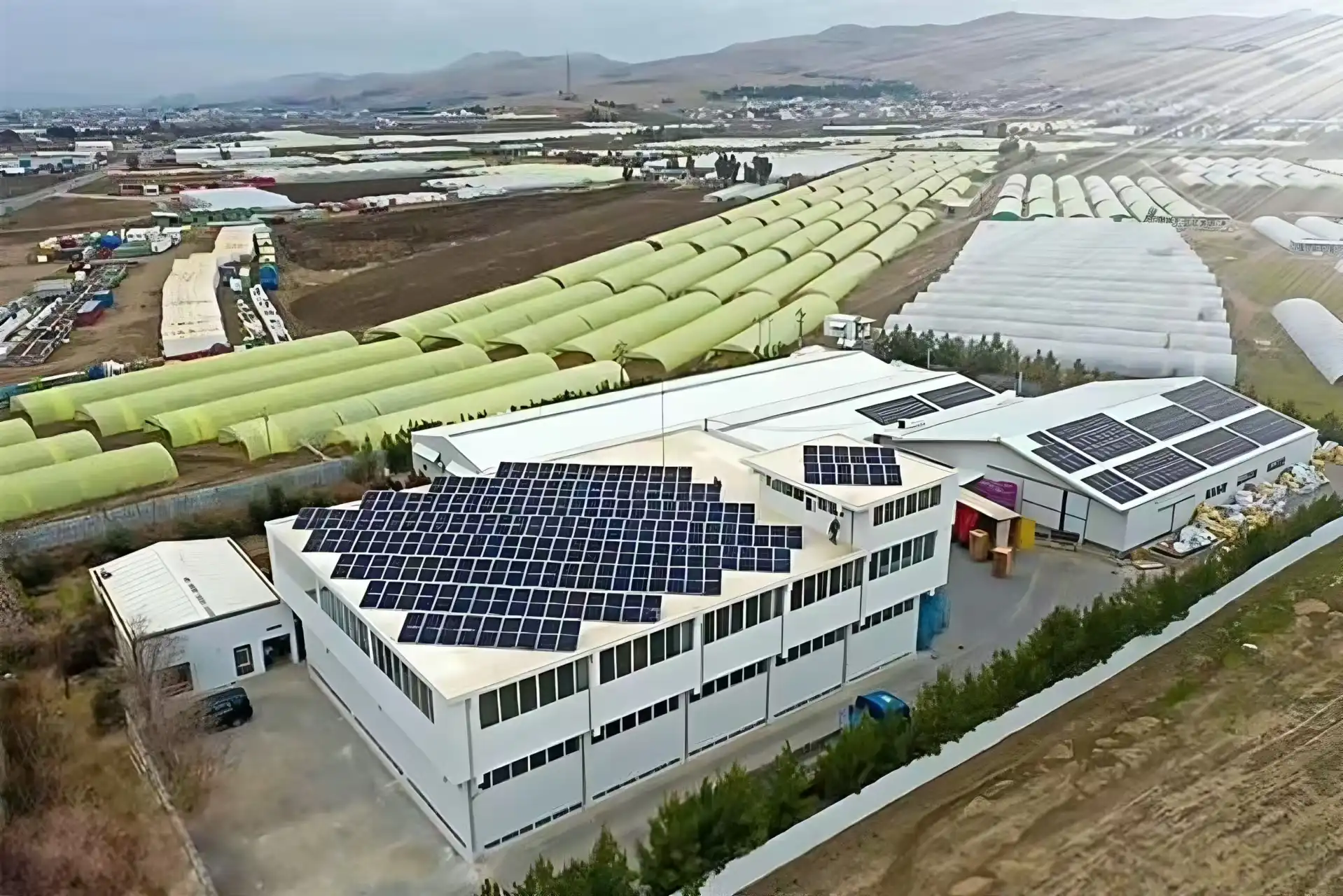 Electrical equipment used in a clean energy project