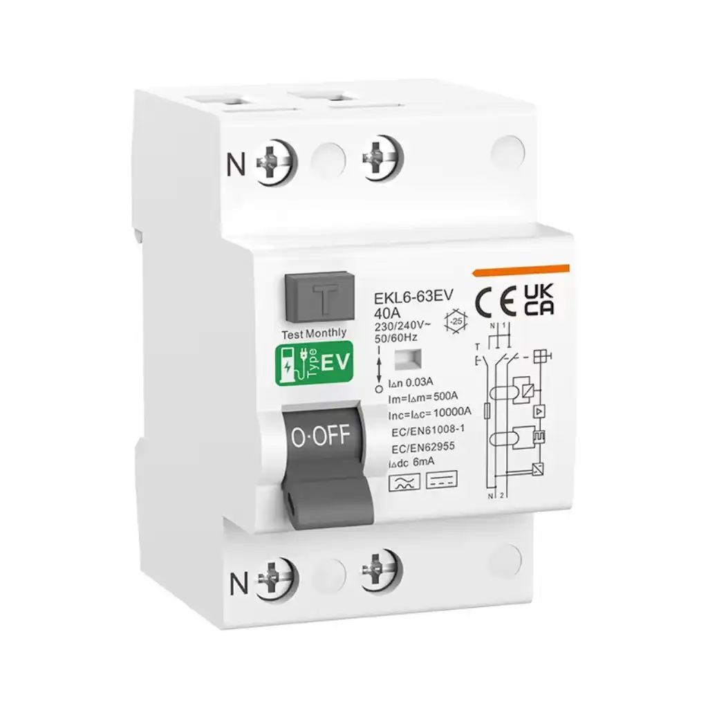 EV type residual current device