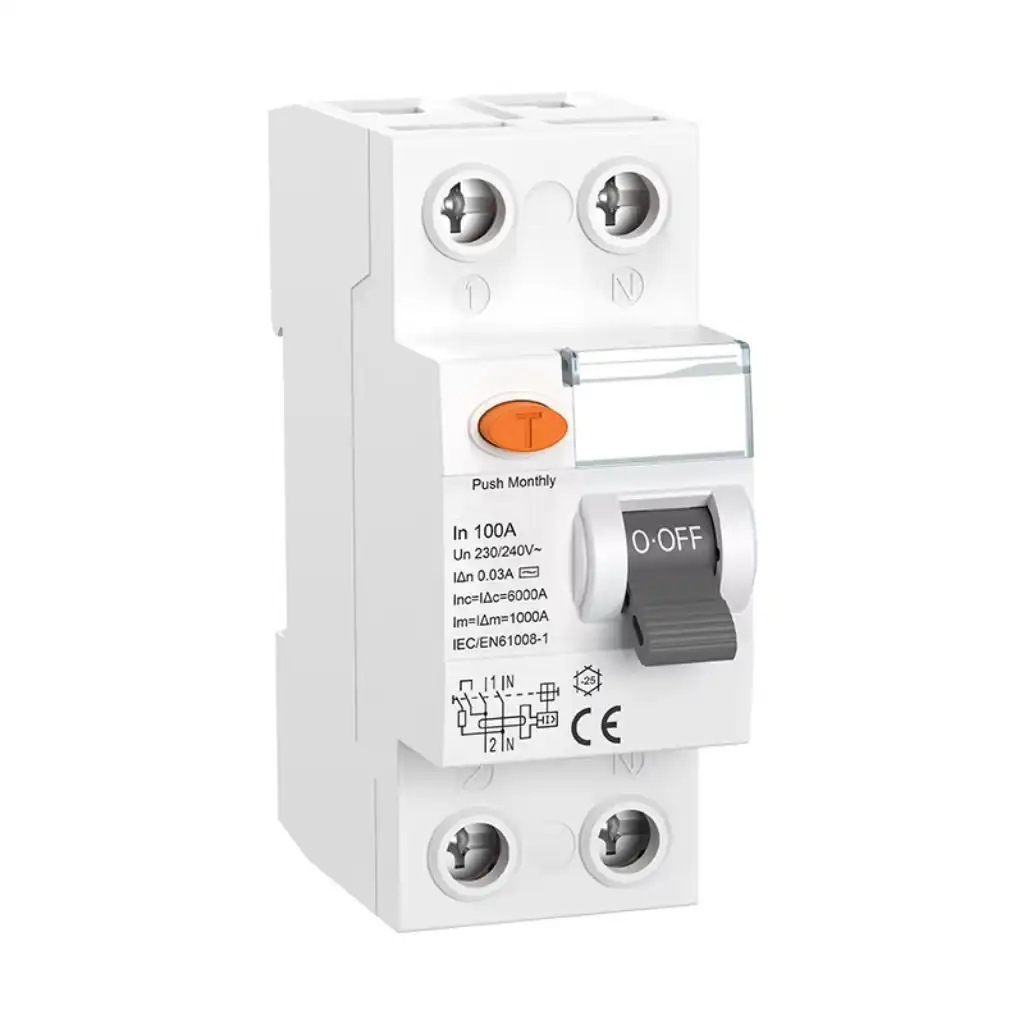 High performance residual current circuit breaker