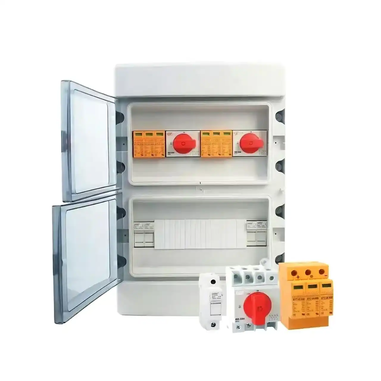 2 strings of 1000v 25A solar combiner boxes
