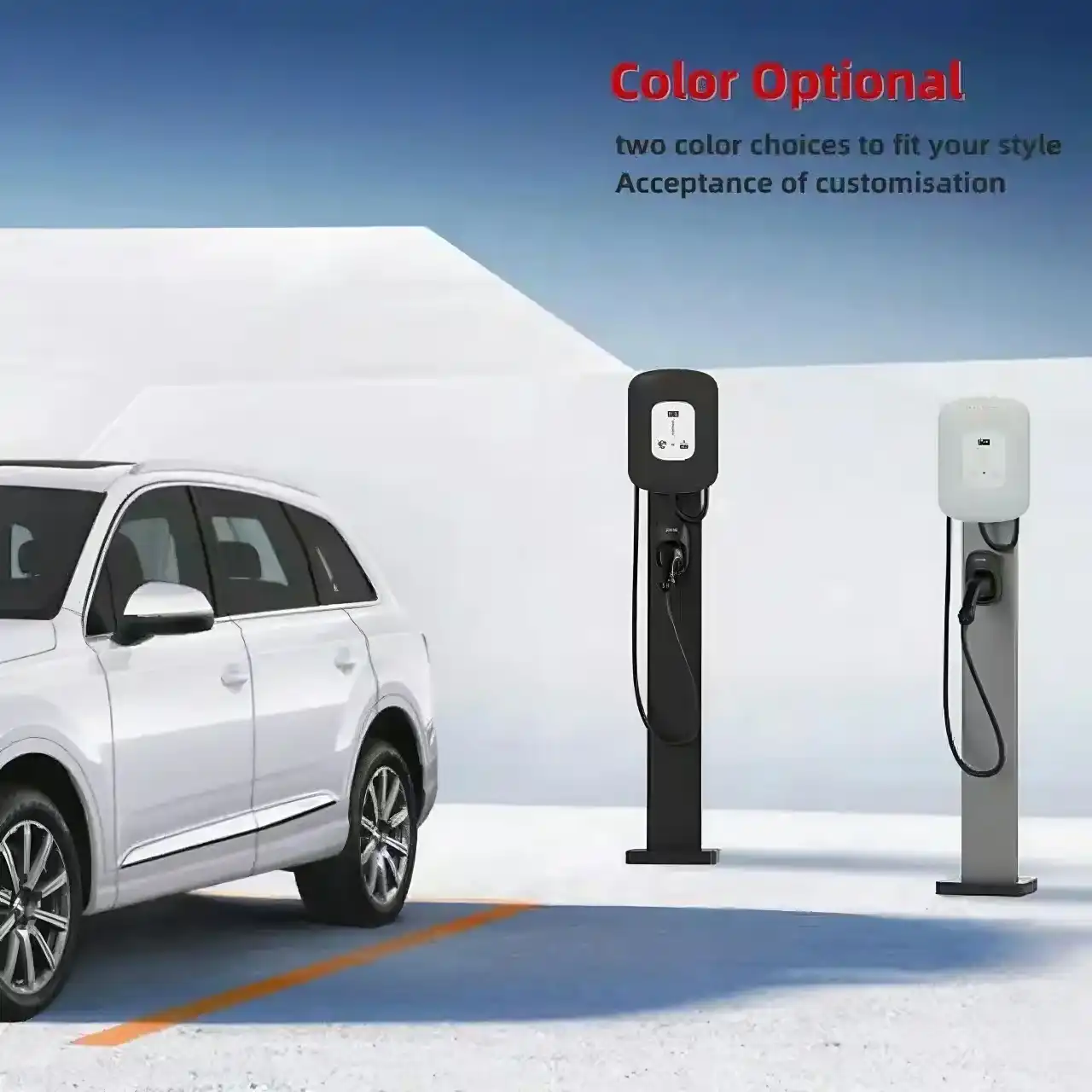 Wall box fast electric charging station