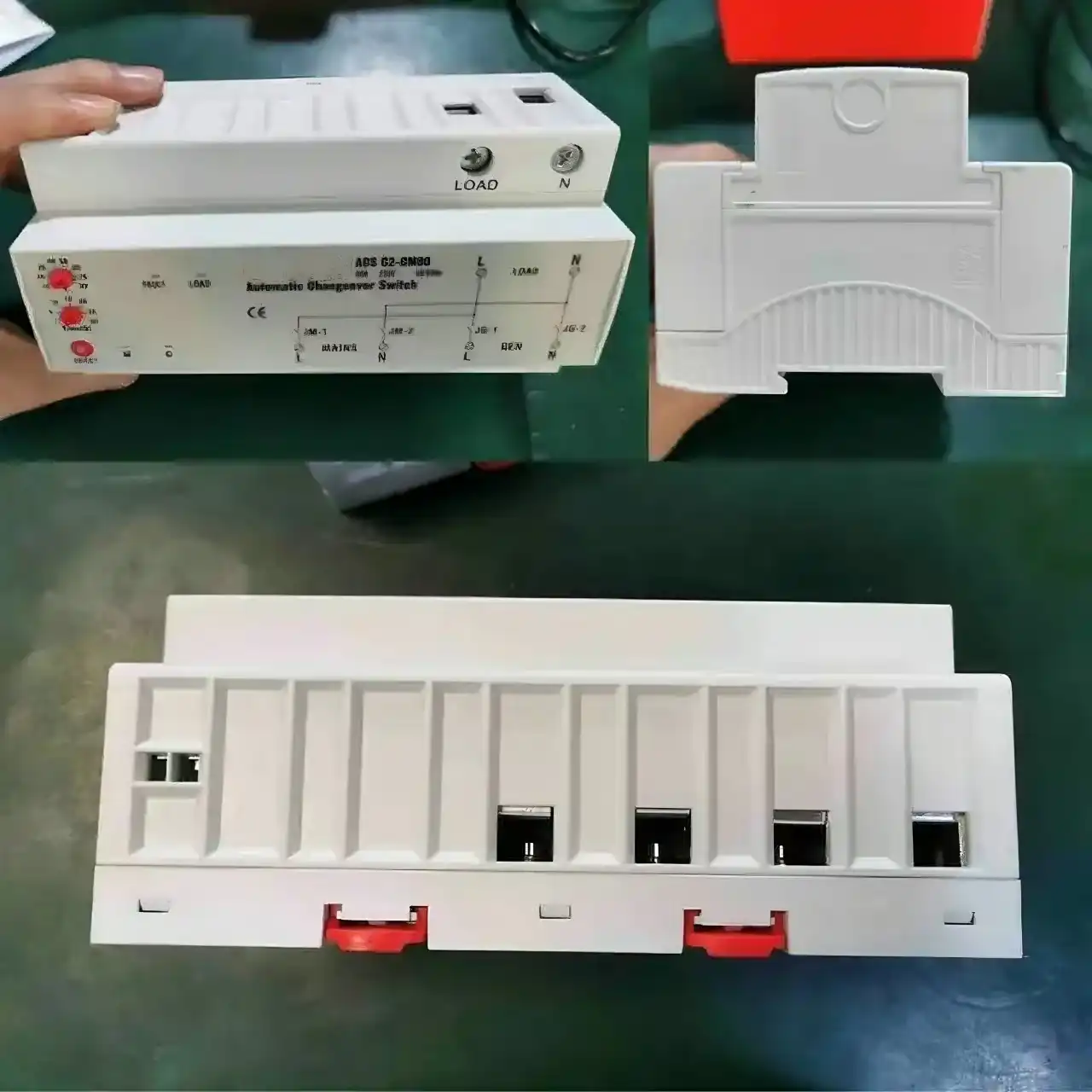 1P+N 230V AC transfer switch