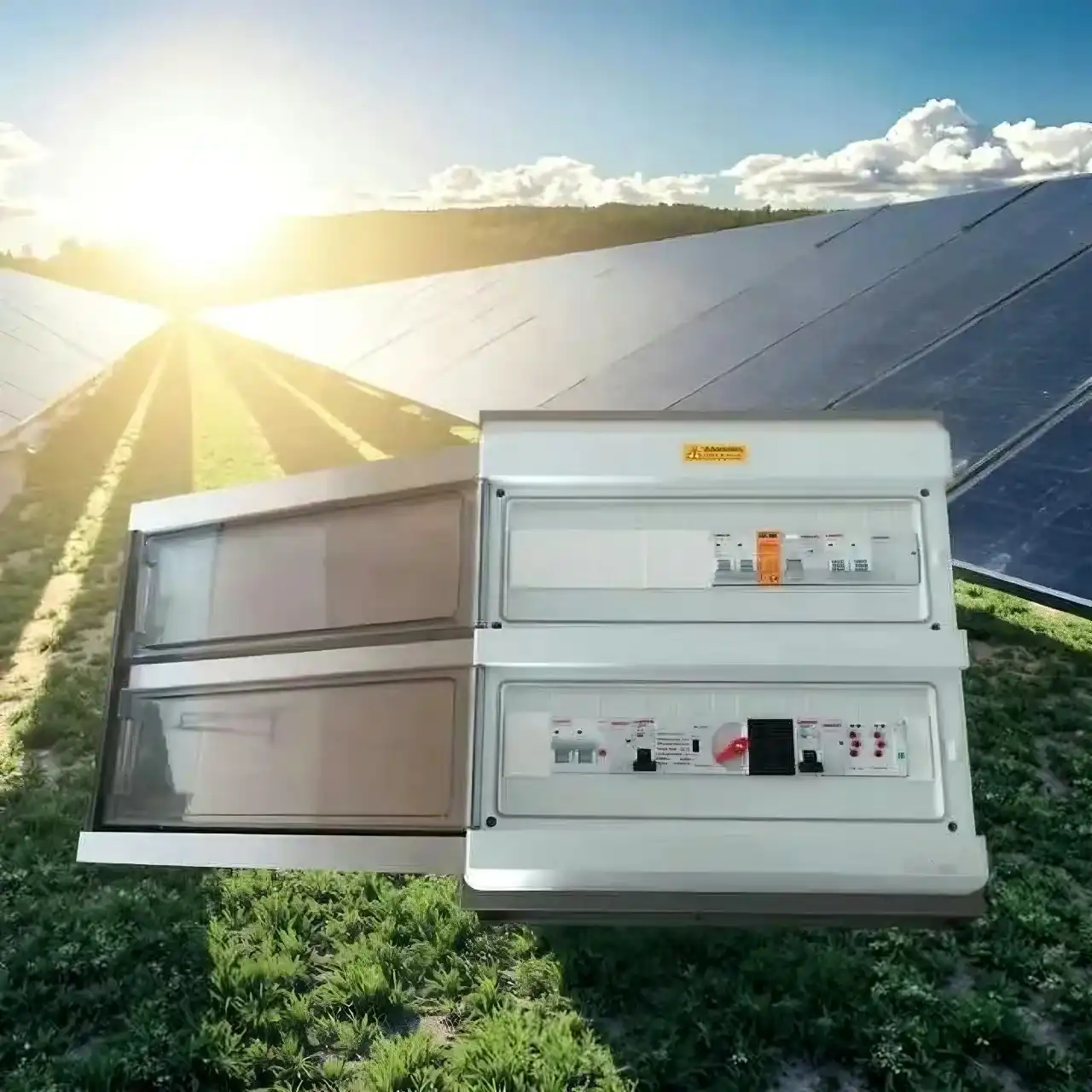 Multi functional 2P 36 channel solar combiner box