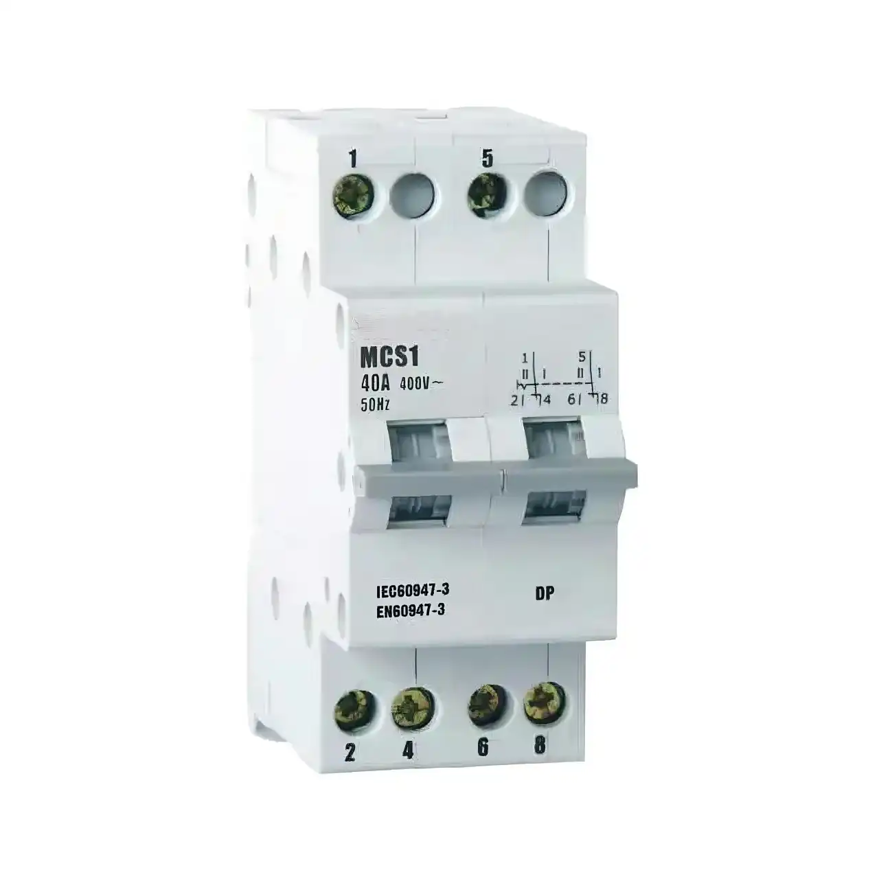 Dual power manual conversion switch