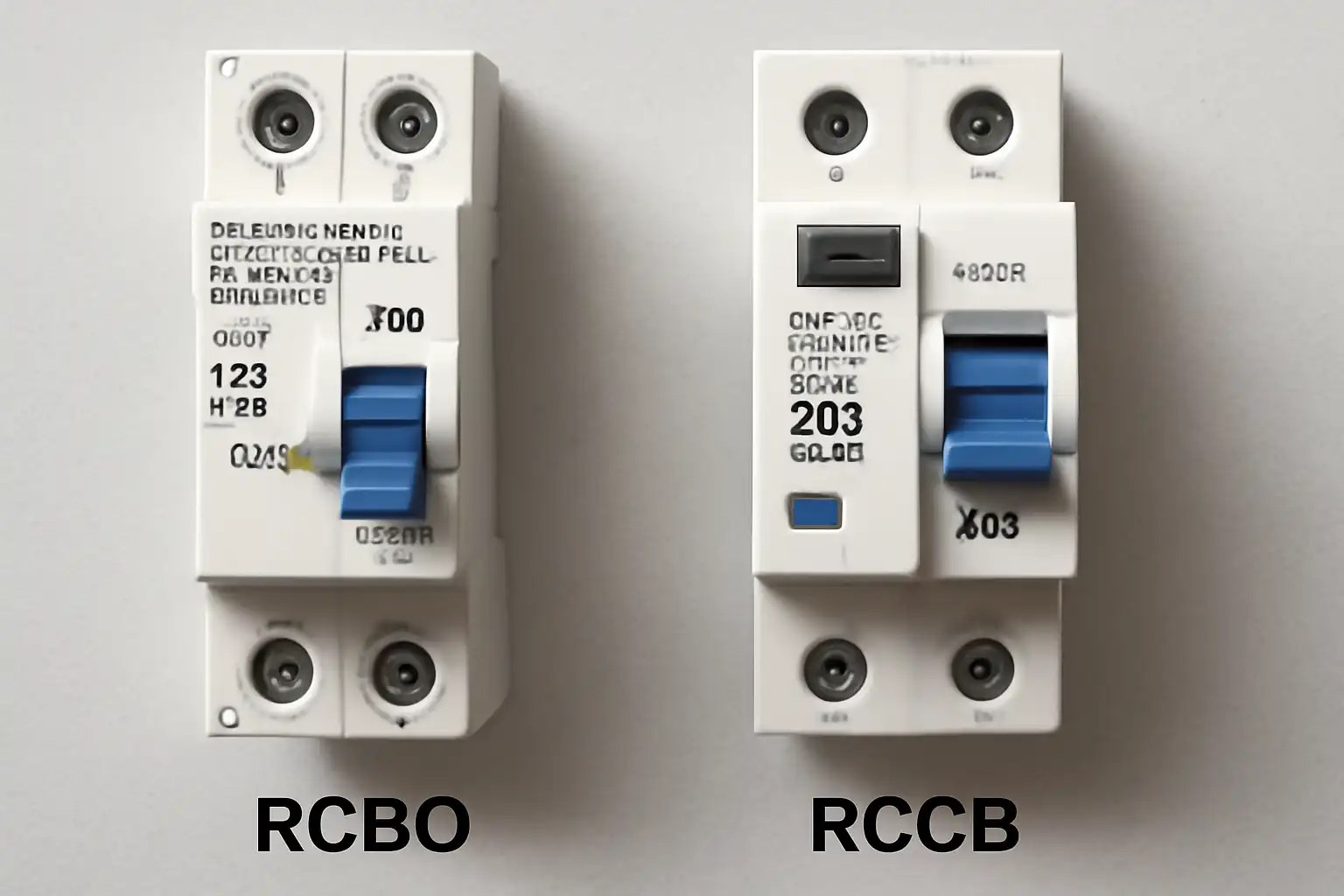 Comparing RCBO and RCCB