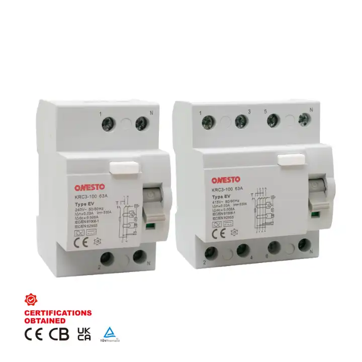 Type A and Type AC RCDs