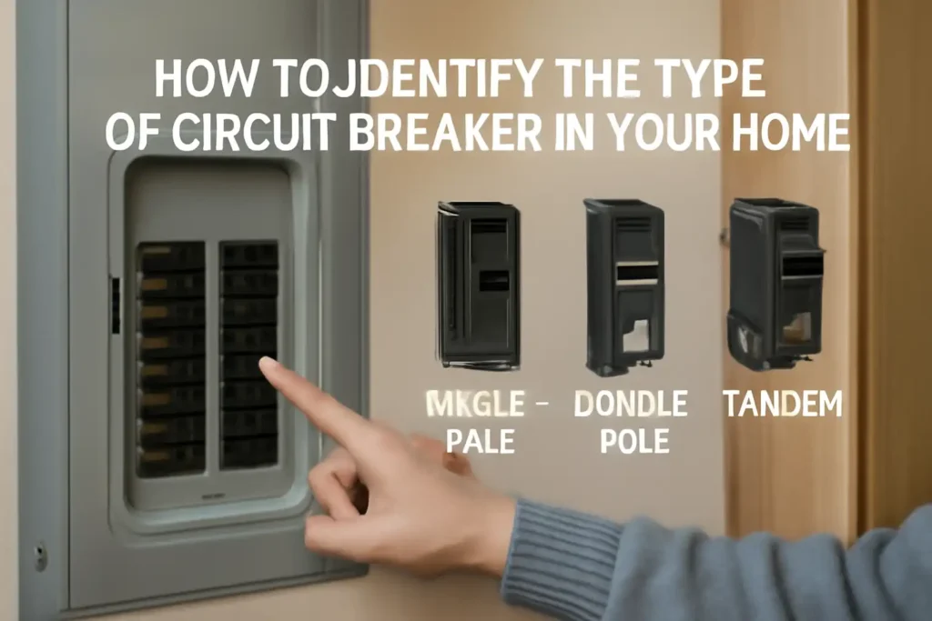 How to Identify the Type of Circuit Breaker in Your Home