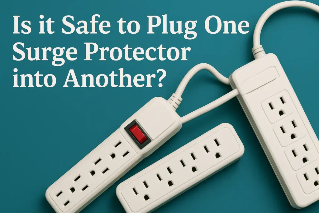 Is it Safe to Plug One Surge Protector into Another