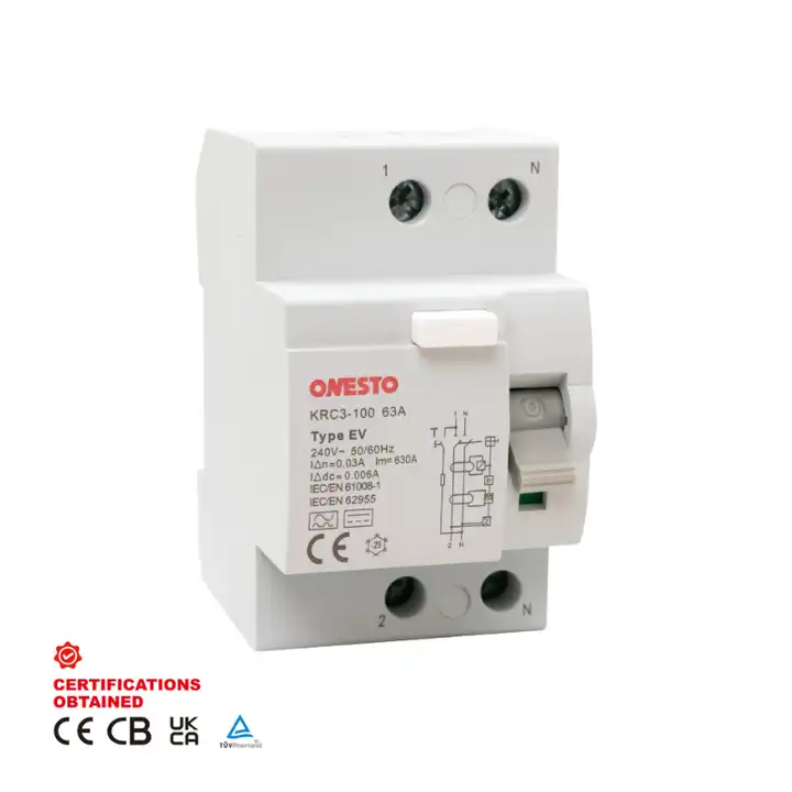 KRC3 A-type 63A residual current device