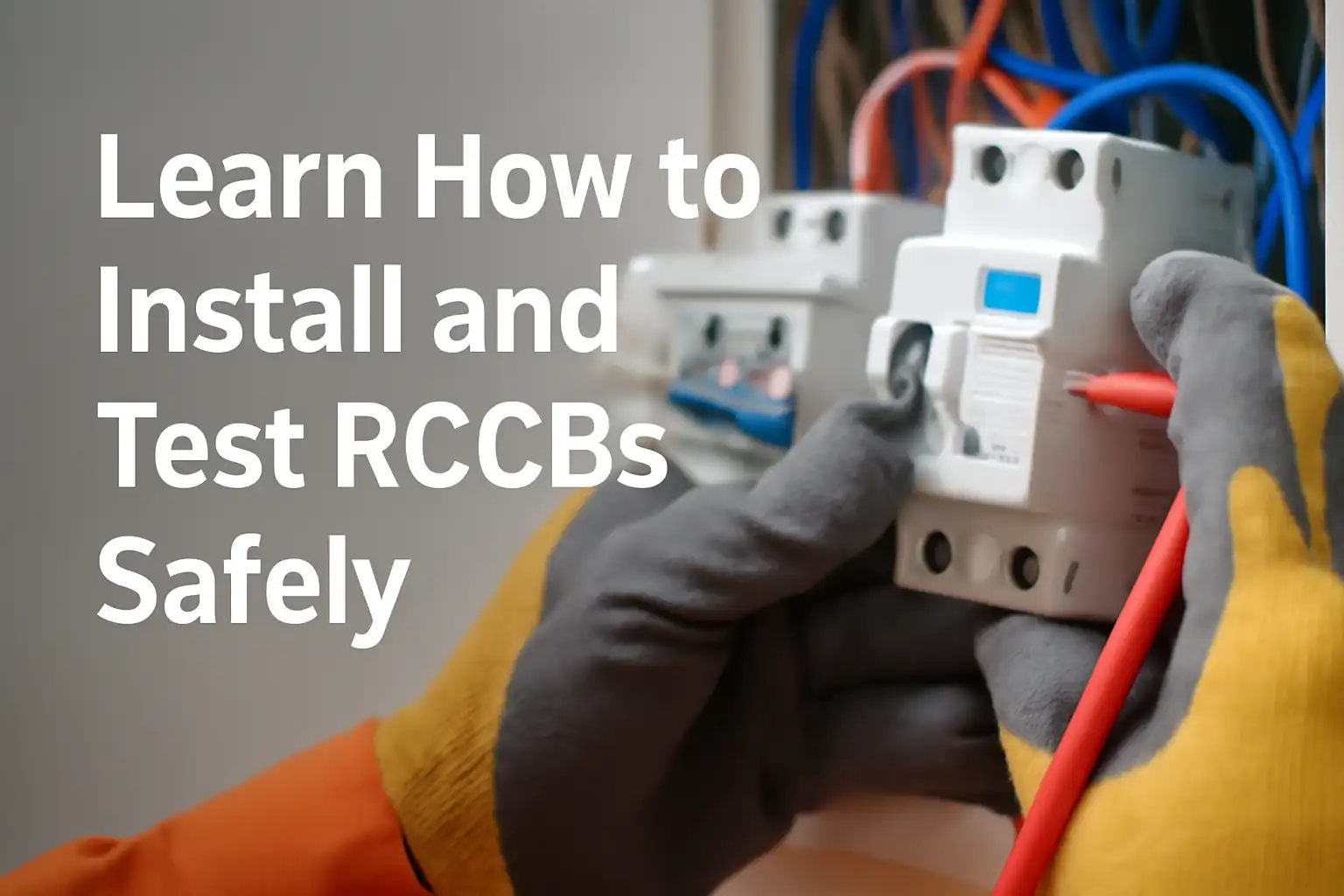 Learn How to Install and Test RCCBs Safely