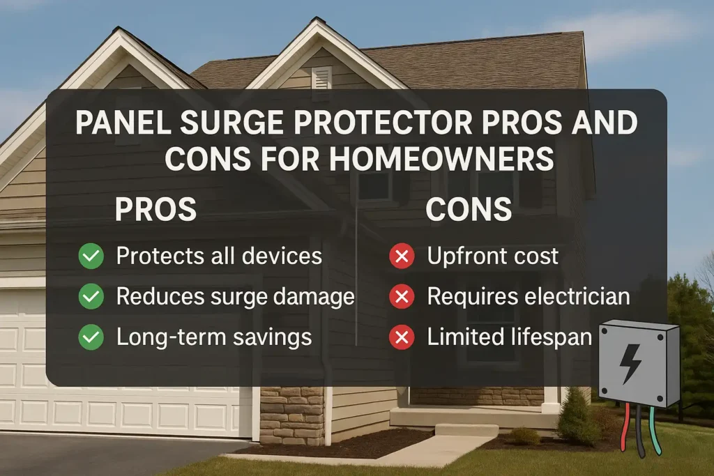 Panel Surge Protector Pros and Cons for Homeowners