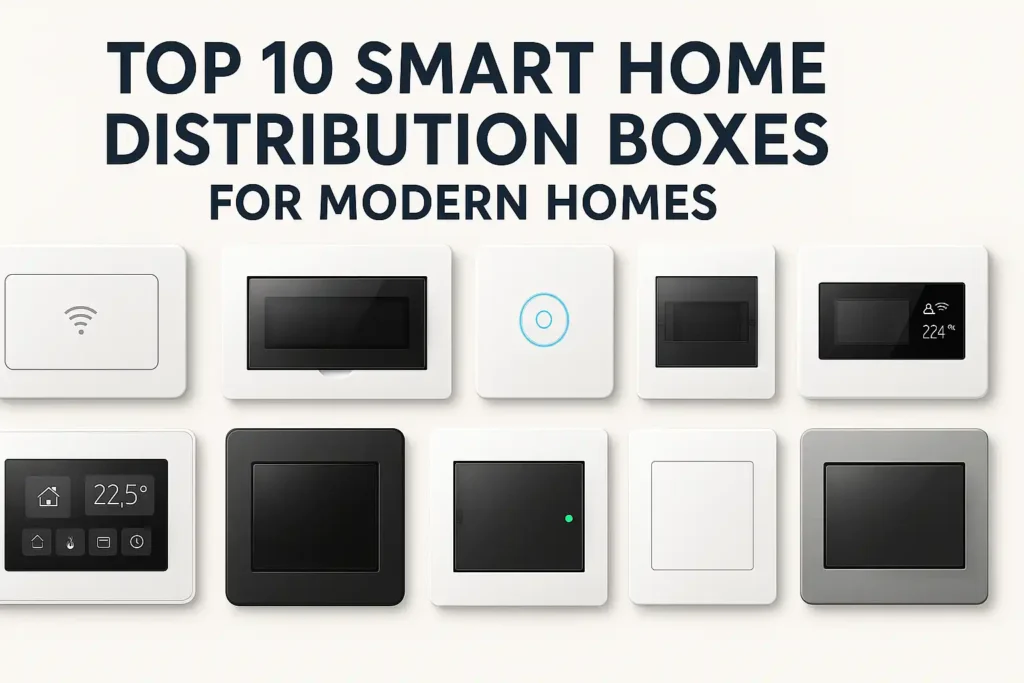 Top 10 Smart Home Distribution Boxes for Modern Homes