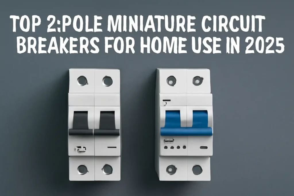 Top 2 Pole Miniature Circuit Breakers for Home Use in 2025