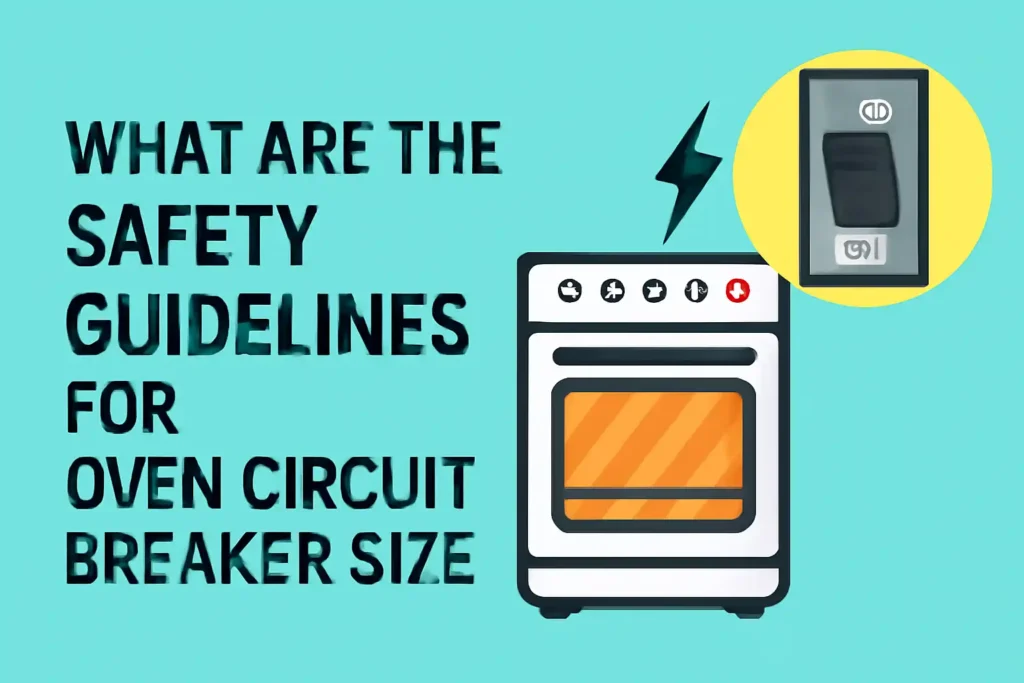 What Are the Safety Guidelines for Oven Circuit Breaker Size