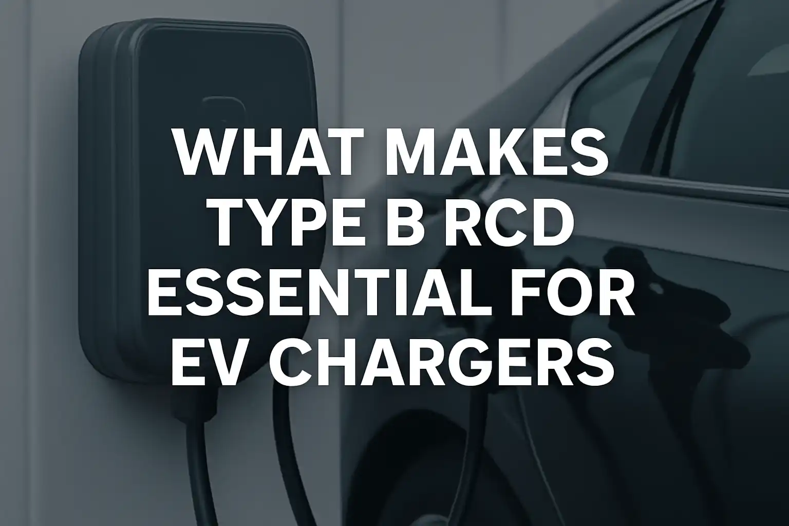 What Makes Type B RCD Essential for EV Chargers