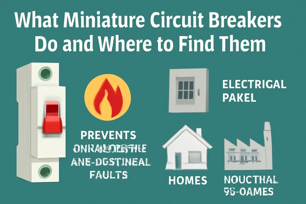 What Miniature Circuit Breakers Do and Where to Find Them