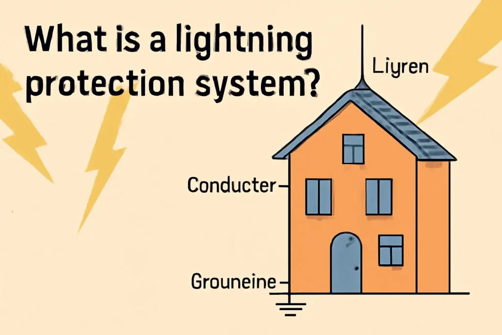 What is a lightning protection system