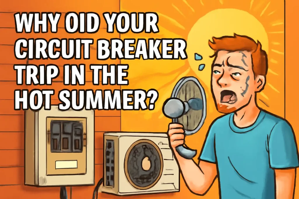 Why did your circuit breaker trip in the hot summer