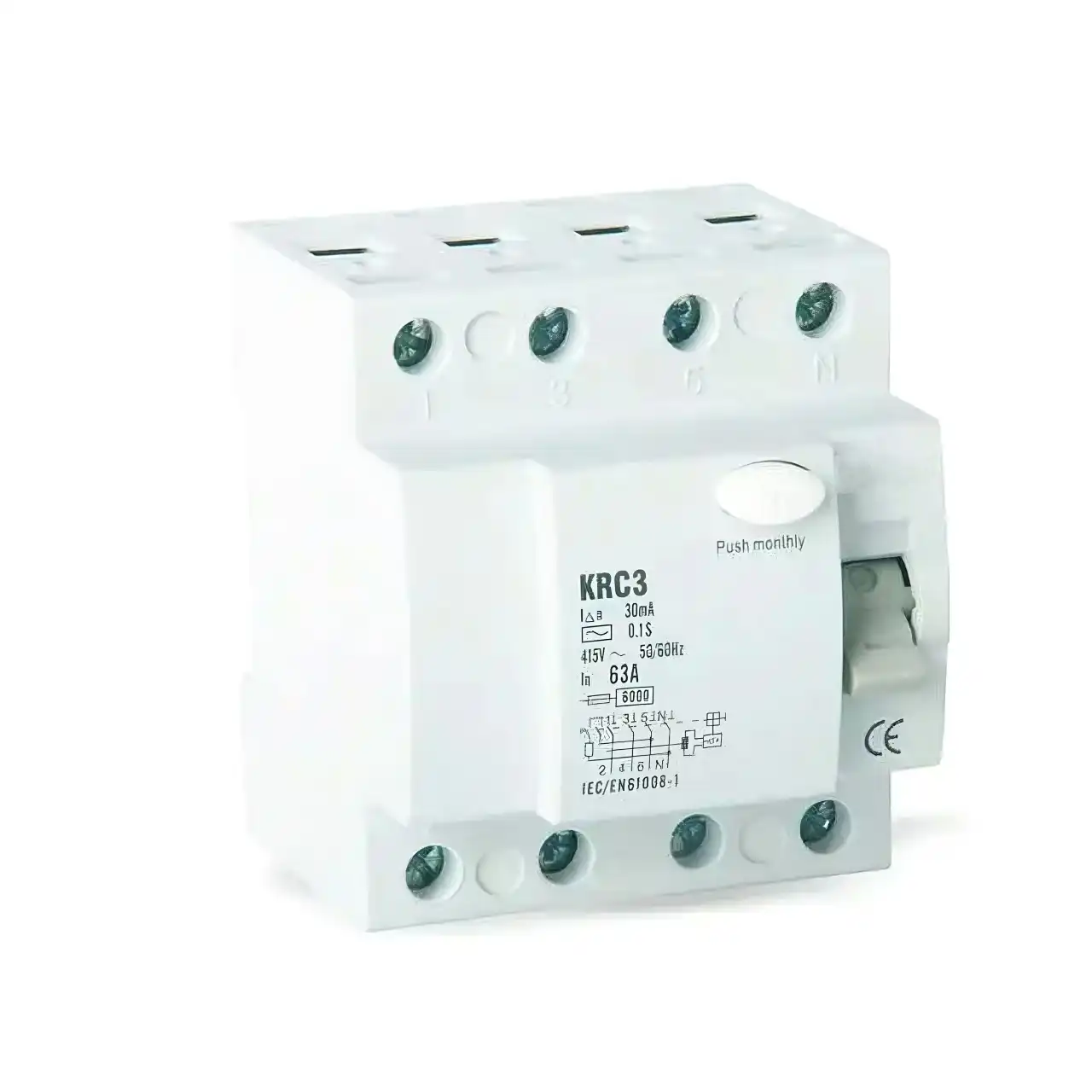 KRC3 B-type residual current circuit breaker