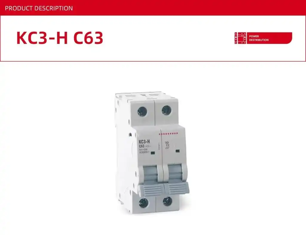 KC3-H 2 Pole Breaker Mini