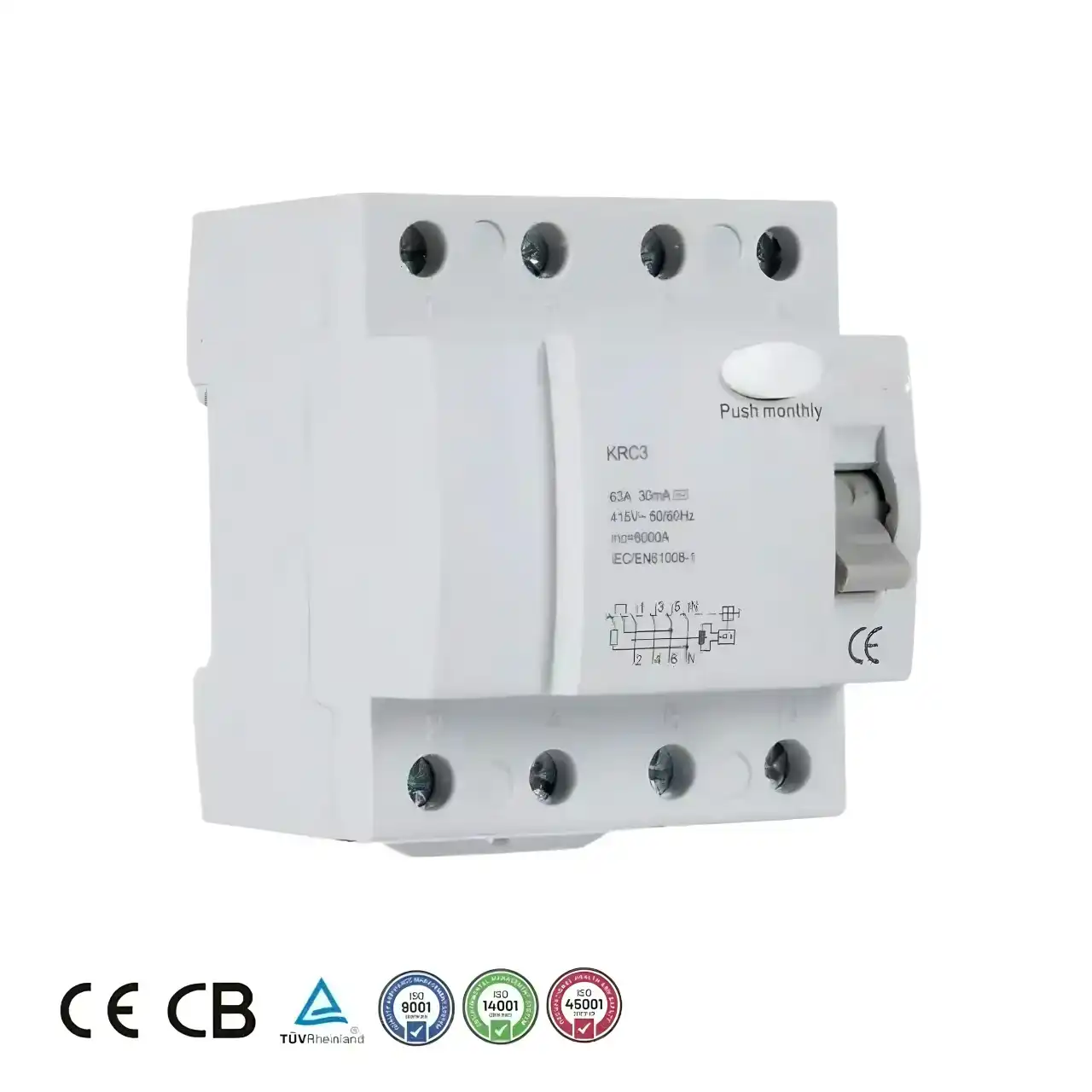High quality A-type AC residual current device