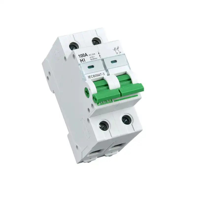 2-pole DC miniature circuit breaker