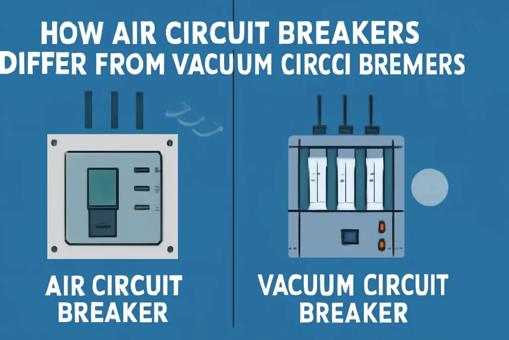 How Air Circuit Breakers Differ from Vacuum Circuit Breakers
