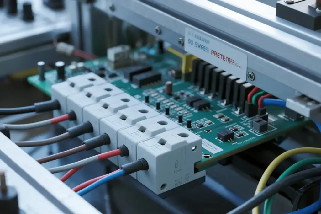 Series and parallel surge protection devices