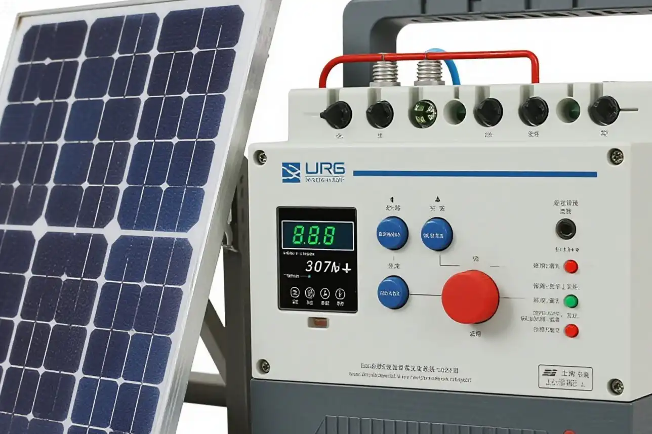 Solar grid connected automatic transfer switch